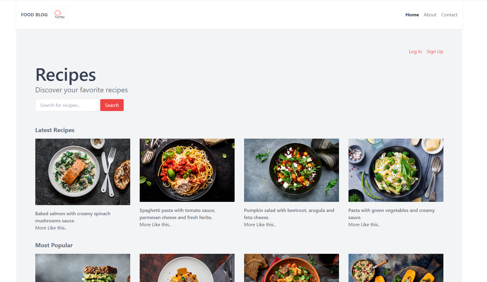 Food Blog